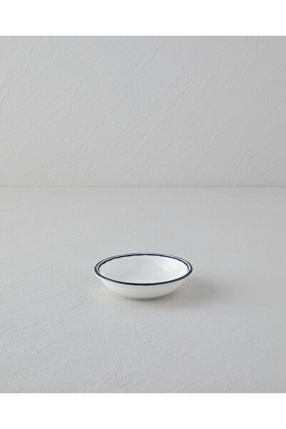 English Home Black Lines Porselen Çerezlik 11 cm Siyah - Beyaz