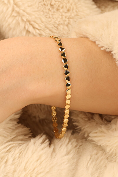 Çgk Çiğdem Gürel Kuyumculuk Kadın 8K Gerçek Altın Bilezik