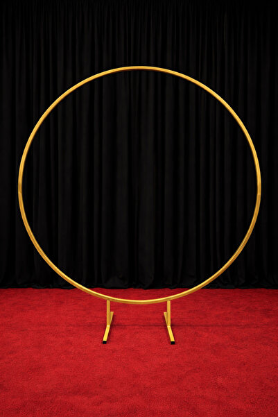 Çember Tag , Yuvarlak Tag Arka Fon Organizasyon Düğün Tagı Sökülebilir 3 Parça Demonte Organizasyon