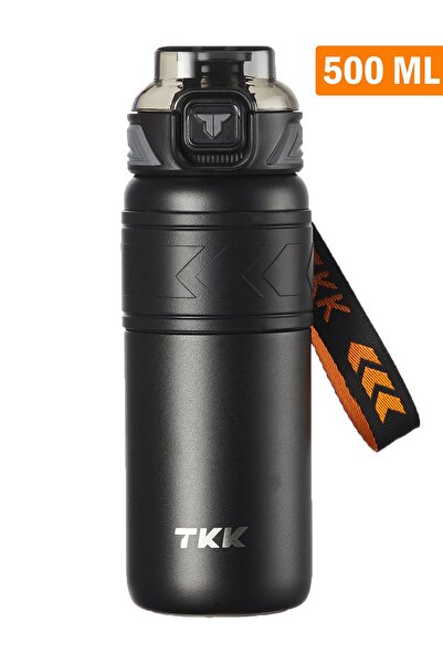 Vagonlife TKK 500 ML Steel Thermos Dual Use with Straw/Comfortable Drinking -...