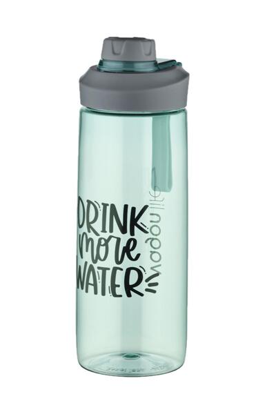 Vagonlife 720 ملليلتر فليب-أوبن-غطاء زجاجة ماء تريتان - حزام حمل سيليكون - مع...