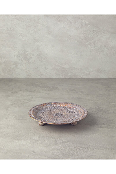 English Home Rony Polyresin Dekoratif Tepsi Kahve