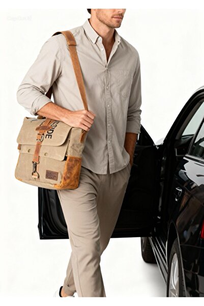 old cotton cargo 7211 GDS UMBER BAG UNİSEX ÇANTA