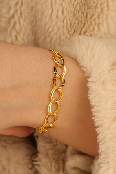 Çgk Çiğdem Gürel Kuyumculuk 14K Samanyolu Altın Bilezik