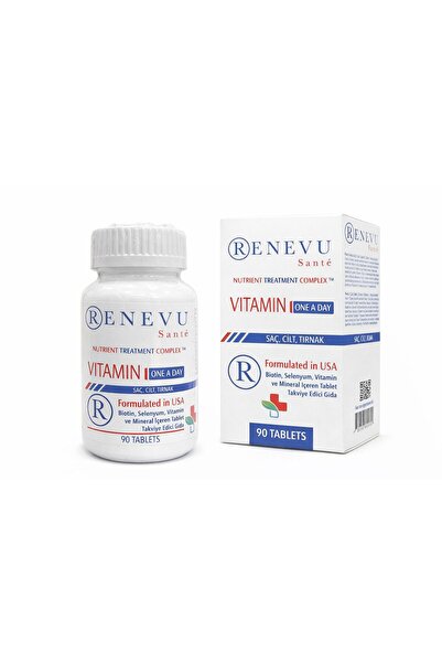 90 Tablet Saç, Cilt ve Tırnak Besleyici 5000 Mcg Biotin, İçeren Vitamin ve Mineral Kompleksi