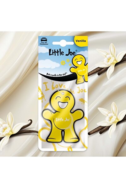 Little Joe Vanilya Araç Asma Koku (Vanilla) -30 Gün -İpli Oto Kokusu -Ayna Pa...