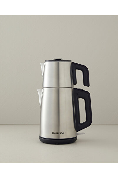 English Home CMK 6010 Inox Çay Makinesi ve Kettle Siyah