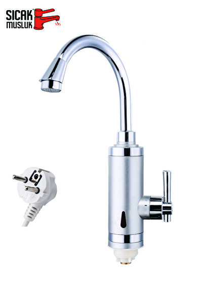 Sıcak Musluk سخان مياه كهربائي فوري، سخان مياه حراري، مثبت على الحوض، ASG-4B،...