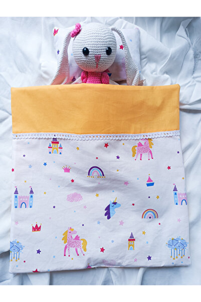 SİYO Oyuncak Bebek Yastık Yorgan Seti,evcilik Oyuncağı ,montessori Oyuncak