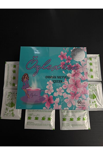 ozlexx Ceai de Slăbit Detox ozlex Original 60 Plicuri – Gust Fructe de Pădure