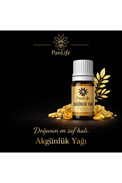 PANLİFE Boswellia Carterii (Frankincense) Akgünlük Uçucu Yağı 10 ml – Saf ve ...