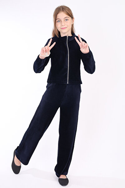 Toontoy Αγοράστε κοριτσίστικο σετ 2 τεμαχίων: Φούτερ με όρθιο γιακά και φερμο...