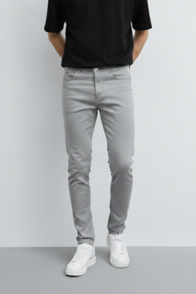 inpool بنطلون جبردين بقصة ضيقة للرجال