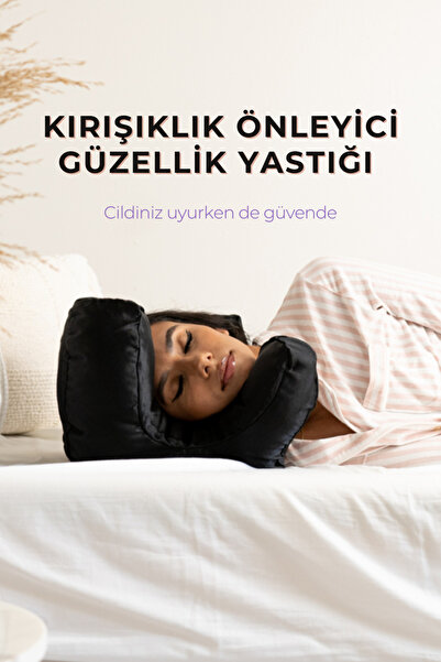 THE KHARS Kırışıklık Önleyici Güzellik Yastığı, Beauty Pillow, Kusursuz Yüz Y...