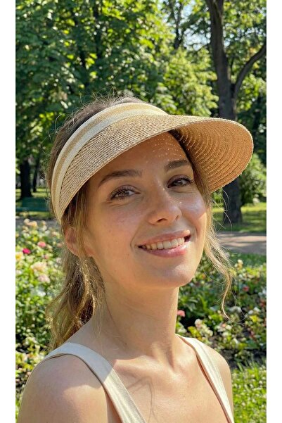 LAGRANZE VIZOR HASIR ŞAPKA GÜNEŞ KORUYUCU SİPERLİK