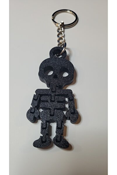 DoBi3D 3D Baskı Oynar Eklemli İskelet Anahtarlık – Esnek, Hafif ve Eğlenceli ...