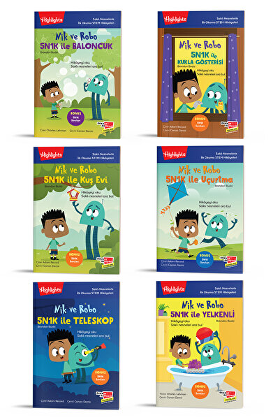Dikkat Atölyesi Yayınları Saklı Nesnelerle Ilk Okuma Stem Hikayeleri Nik Ve R...