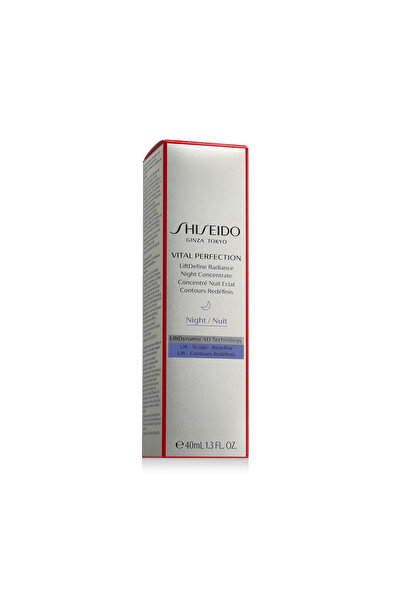 Shiseido Vital Perfection LiftDefine Λάμψη Νύχτας Συμπύκνωμα 40 ml