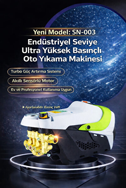 okaoda 🚀 SN003 Güçlü su basıncı, 200 parçalı stator motoru, büyük su pompası...