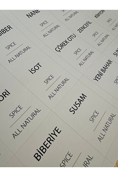 Janset 21 ملصق توابل عالي الجودة - مياه غير شفافة، غير قابلة للتأثير