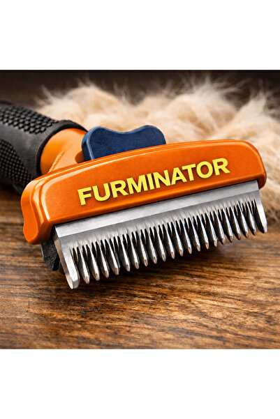 AlaPet مشط القطط، مشط فورمينيتور للقطط (مشط فورمينيتور كبير للشعر القصير)