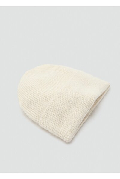 MANGO Woman Ribana triko şapka