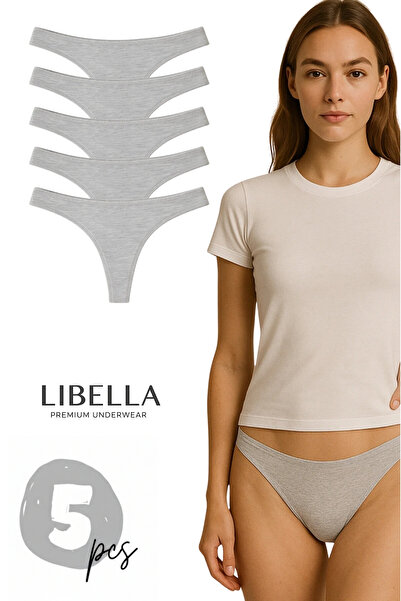 LİBELLA İÇ GİYİM Seria Premium Bumbac material elastic Pachet de 5, Potrivire...