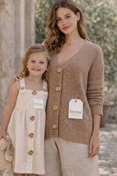 Beyna DOĞAL AHSAP TAHTA 3 CM DÜĞME 1 PAKET 10 ADET