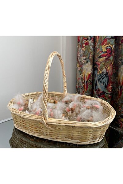 Beyaz Atölyem El Örmesi Nişan, Söz Ve Nikah Şekeri Sepeti