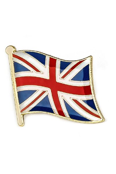 TamgaCrafts İngiltere (United Kingdom) Bayrak Rozeti - Altın Kaplama Ufak Yak...
