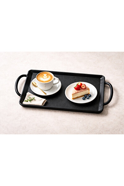 VENON Güven Chandelier Tray Alara 290x185 with Handle Black 0052821