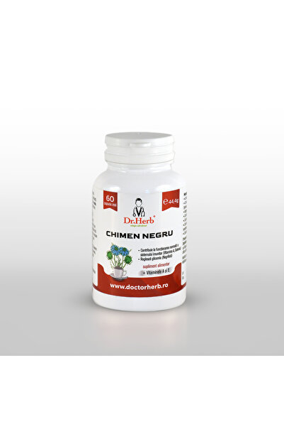 Dr.Herbs Chimen negru 60 capsule