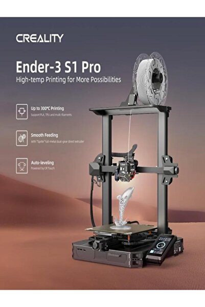 CREALITY 3D طابعة Creality Ender-3 S1 Pro ثلاثية الأبعاد - تتحمل درجات حرارة ...