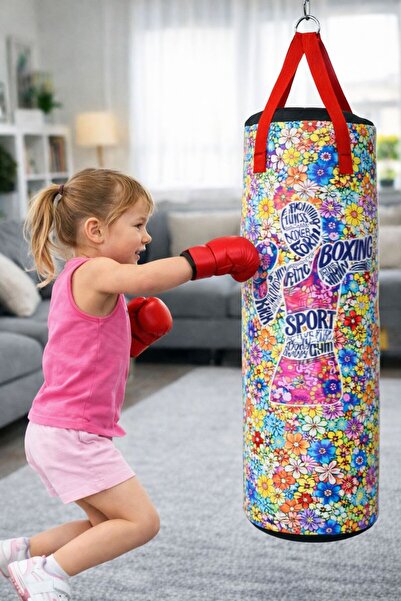 elite by seba ÇOCUK KUM TORBASI VE BOX ELDİVEN TAKIMI 6- 12 YAŞ