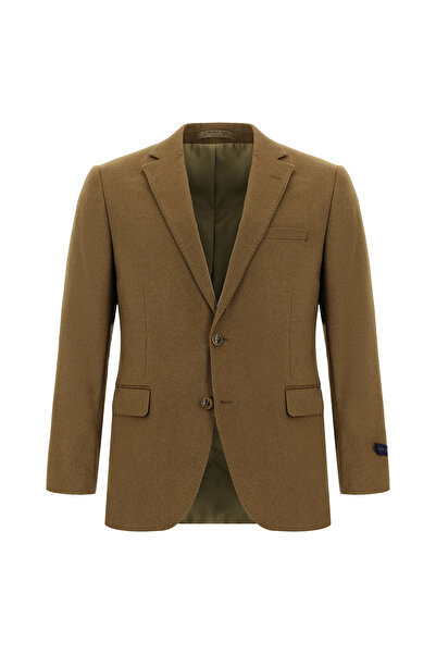 Abdullah Kiğılı 7 Drop Slim Fit Dar Kesim Klasik İtalyan Kaşmir Ceket