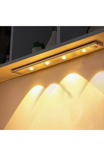Hepta Collection Şarjlı Hareket Sensörlü LED Şerit Çift Modlu Sensörlü veya S...