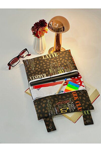 harmony dirndl حقيبة كتب متعددة الأغراض - مع حجرة للهاتف والقلم، وسحاب وأزرار...