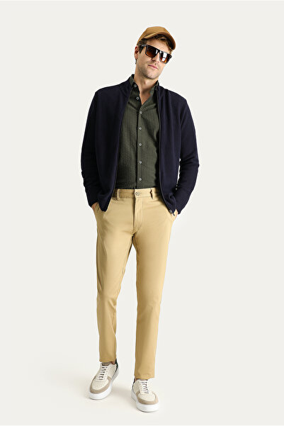 Kiğılı 6 Drop Regular Fit Standard croială material elastic Pantaloni din pân...