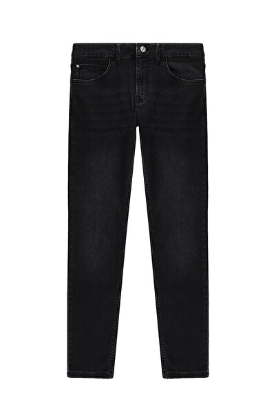 Abdullah Kiğılı 7 دروب قصة ضيقة بنطال دينم قماش قابل للتمدد ذو قصة ضيقة