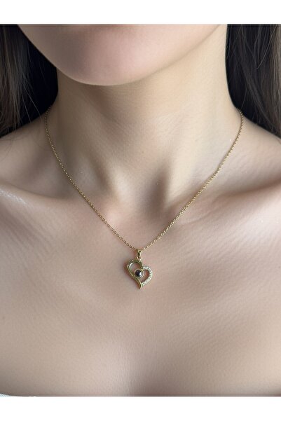 aromahediye 14 AYAR ALTIN KAPLAMA 100 DİLDE SENİ SEVİYORUM KOLYE GÜLLÜ KUTU Ç...