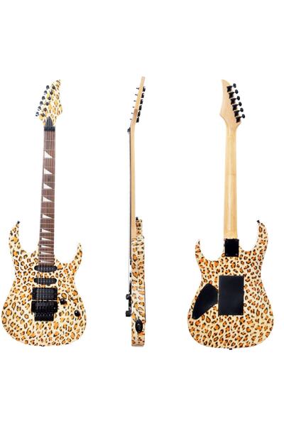 Extreme XE30KMF Elektro Gitar | Kamuflaj Desen Güçlü Manyetikler