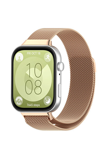 Techsuit Curea Huawei Watch Fit 3, auriu-roz, W009