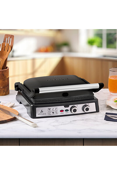 Aryıldız Multi Grill Tost Makinesi Siyah