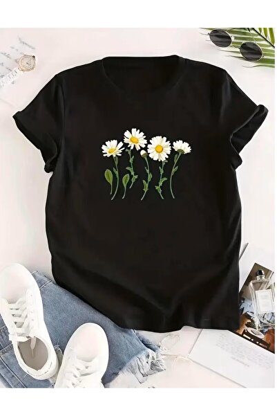 AZIZI TEKSTIL Tricou unisex cu design imprimat pe față