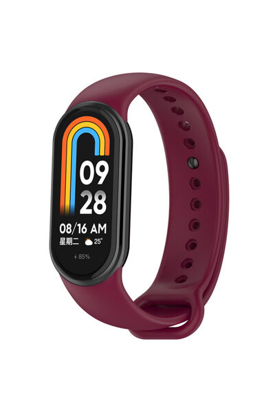 Techsuit Xiaomi Mi Band 8 Bracelet, Burgundy, W014