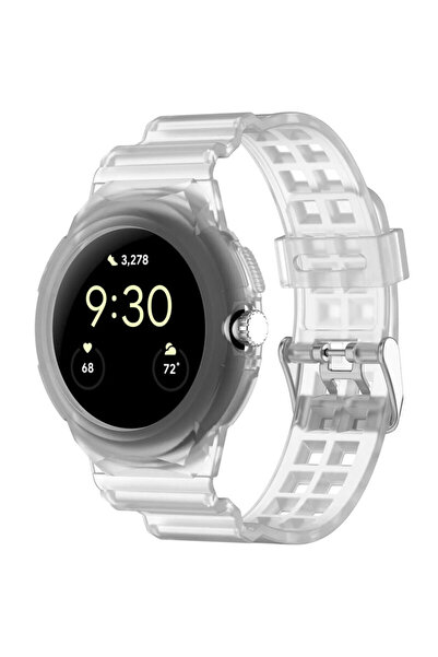 Techsuit Google Pixel Watch Strap, Transparent