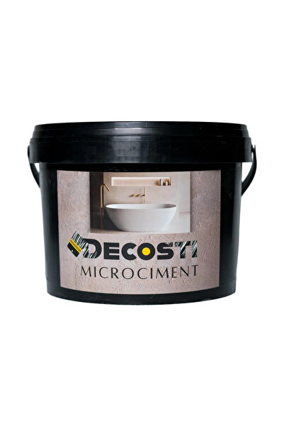 Decosti Microcement, premium decorative coating for interior, 15 kg,