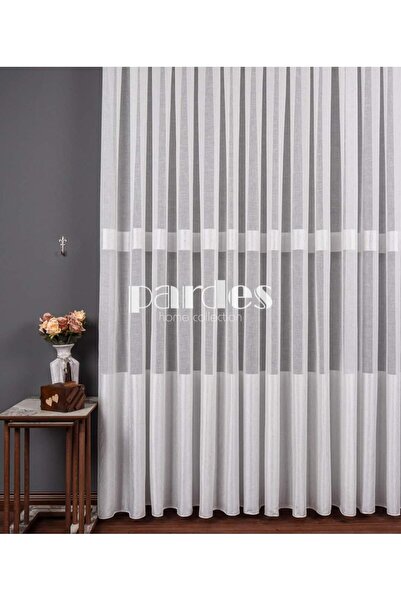 Belvedere قماش الكتان الجاكار المطرز بالخيوط