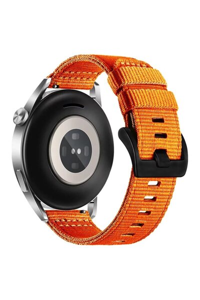 Techsuit Curea portocalie Samsung Galaxy Watch 4 40 mm