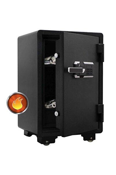 Mahmayi Black CE-LZ700FPB Fireproof Safes with Display Digital and Finger Pri...